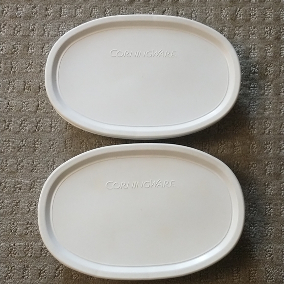 Corningware F-23-B Oval French White 23 ounces Casserole Stoneware Set o… - Picture 2 of 9